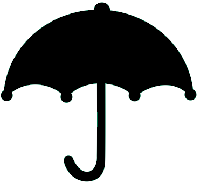 Malvorlage Schablone Schirm